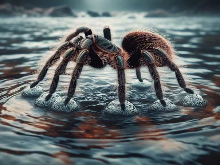 Can Tarantulas Walk on Water?