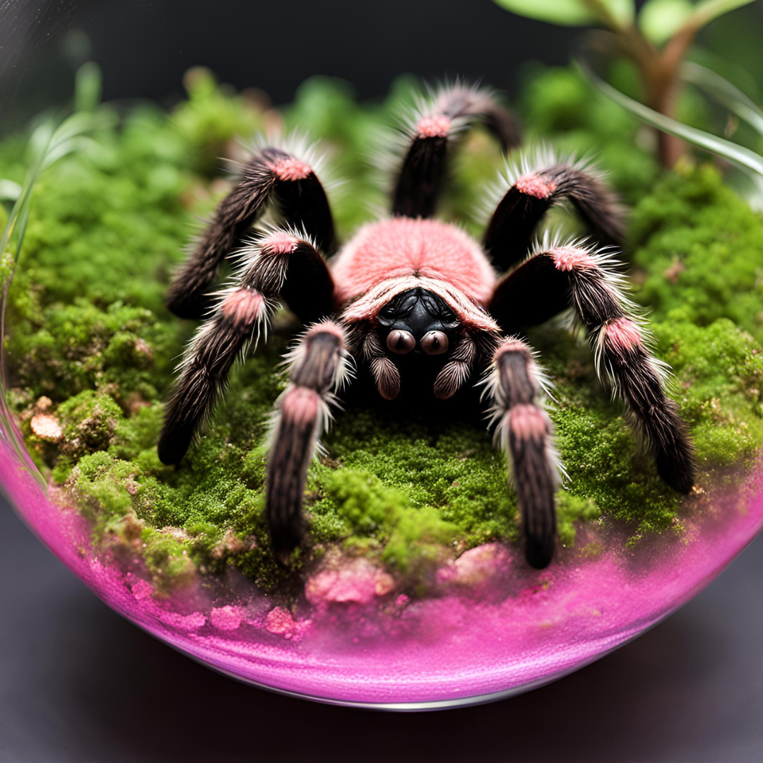 pink-toe tarantulas live