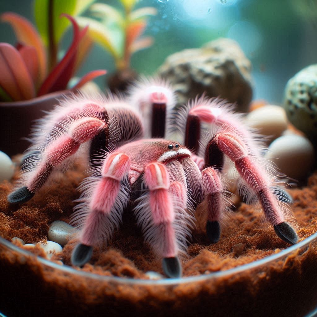 Pink Toe Tarantula Enclosure