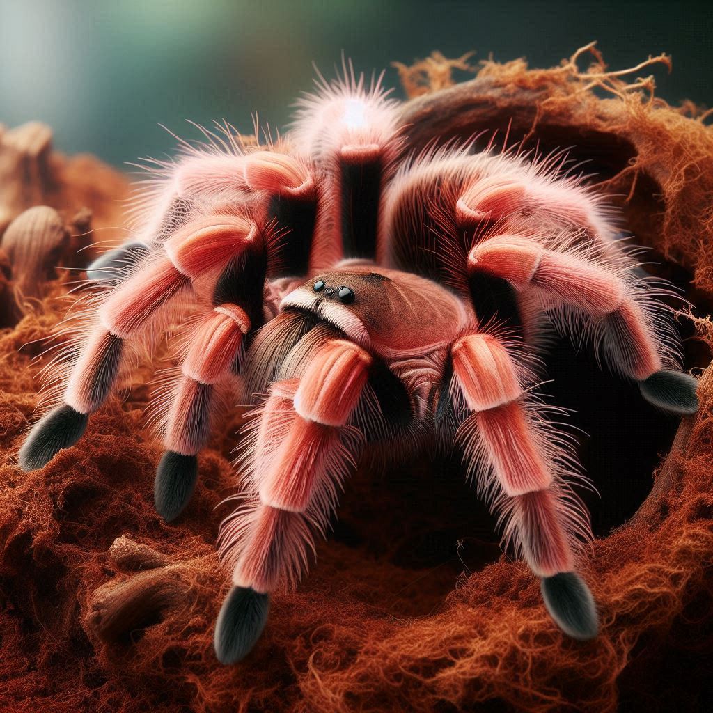 Brazilian Salmon Pink Bird-Eating Tarantula