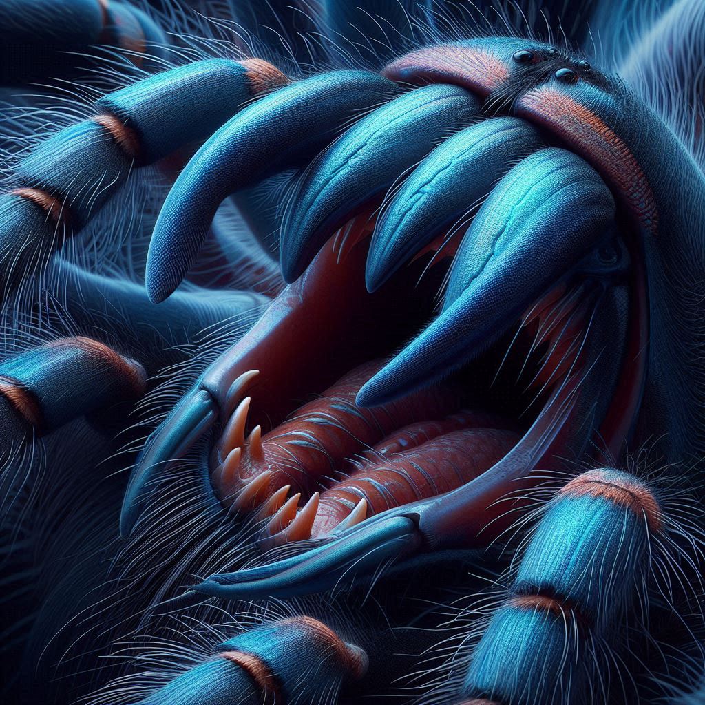 Cobalt Blue Tarantula kill you