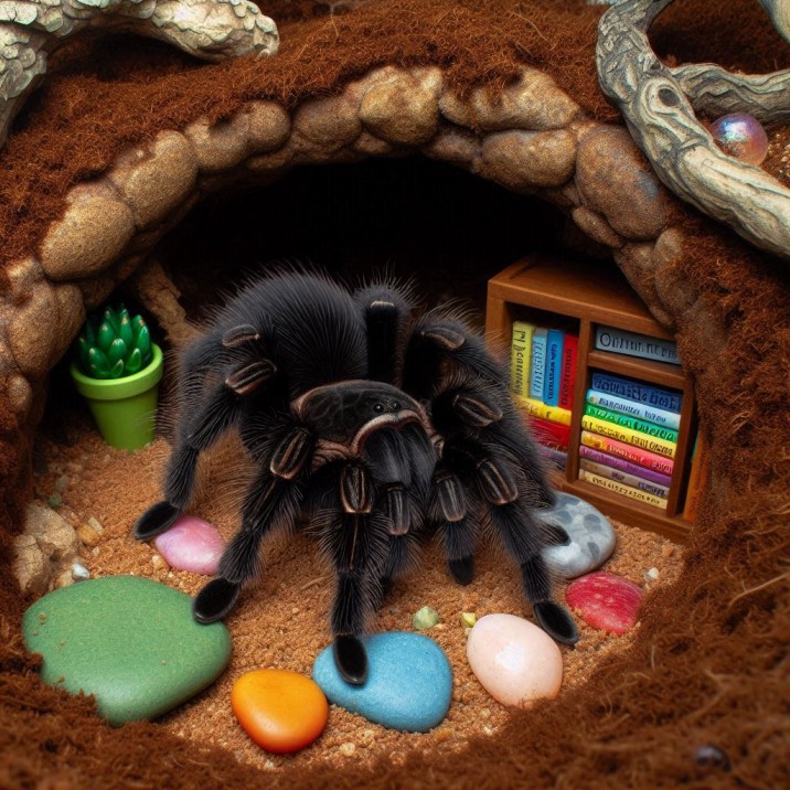 why do female tarantulas live longer