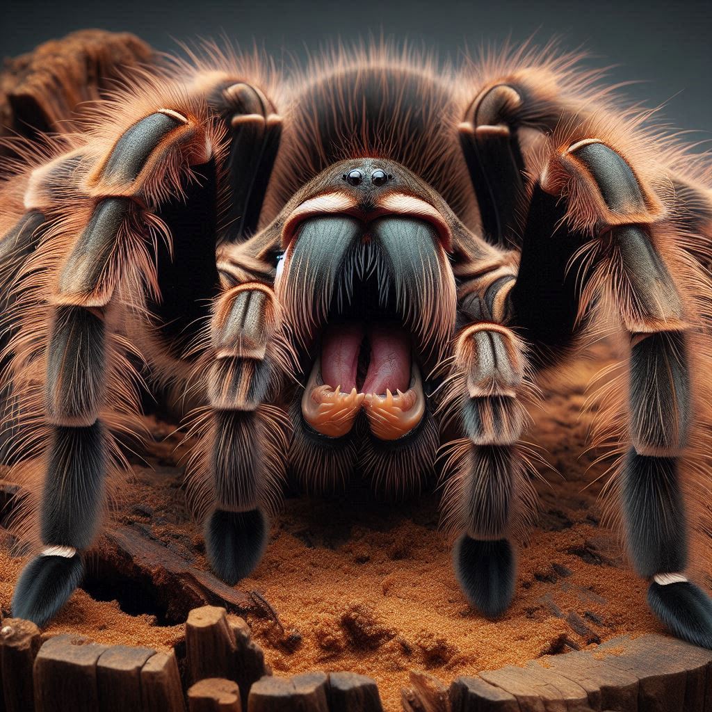 what do tarantulas sound like