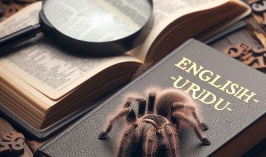 Tarantulas English to Urdu