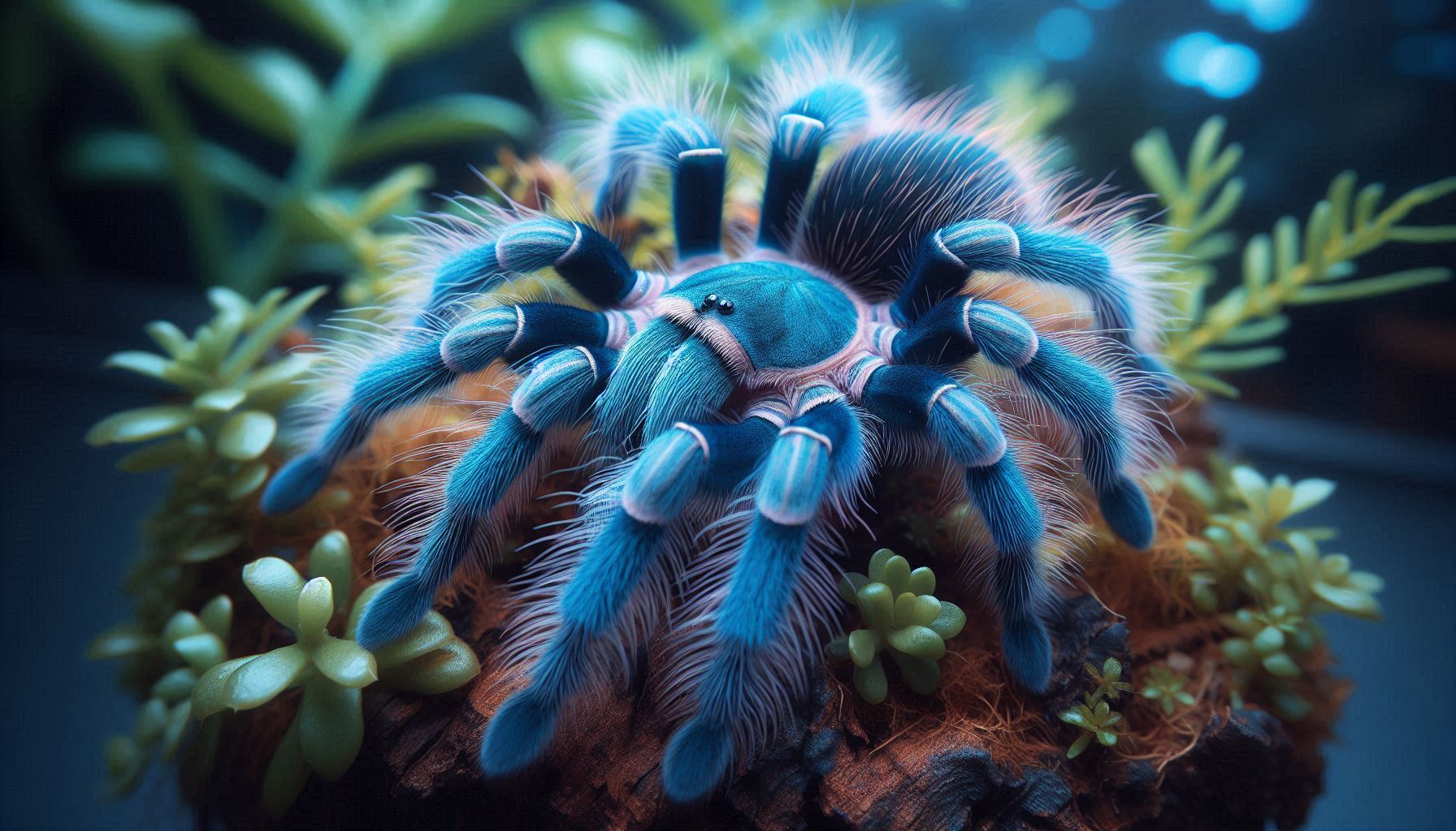 Brazilian Blue Dwarf Tarantula